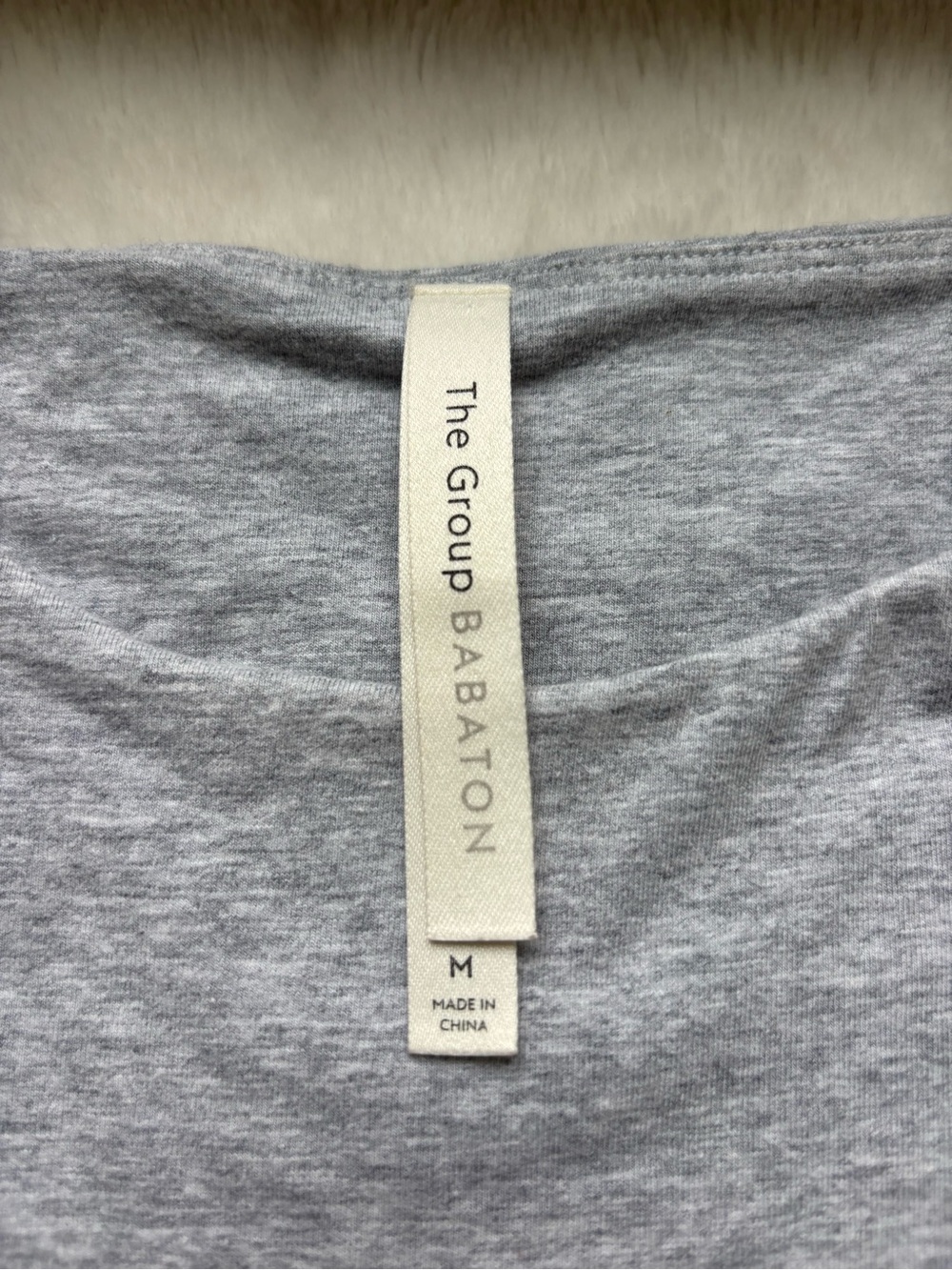 Aritzia The Group by Babaton Soft Contour Muscle Bodysuit Grey Size M 81940 - Picture 2 of 13